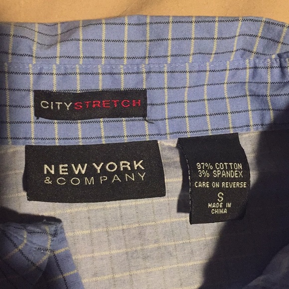 Blue button down - Picture 3 of 3